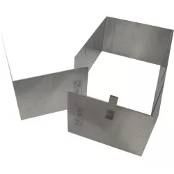 Nastaviteľná rovná forma stredná (výška 12 cm) - DR ranty