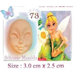 Silikónová forma tvár víly Zvonietky - Galias Moulds