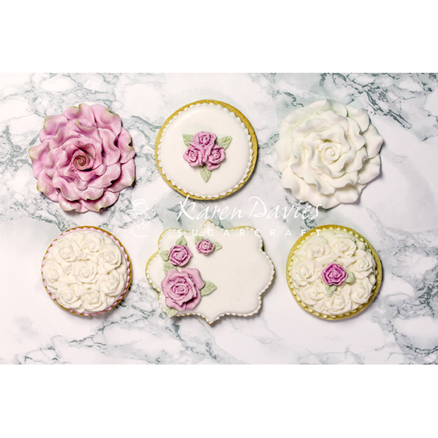Silikónová forma na tri ružičky – ideálna na cupcaky