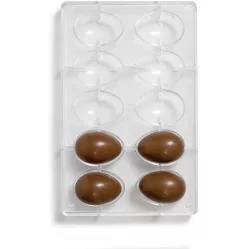 Polykarbonátová forma na čokoládové vajíčko - Decora