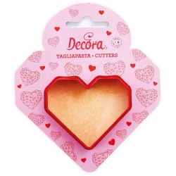 Vykrajovátko geometrické srdce 1 ks - Decora