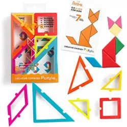 Vykrajovátka puzzle kreatívne cookies 6 ks + 20 kariet - Decora