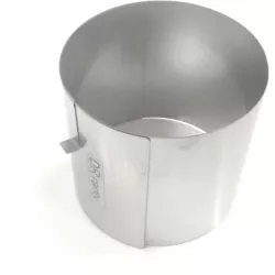 Nastaviteľná forma kruhová 15-21 cm (výška 14 cm) BEZ MERANÍKA - DR ranty