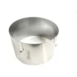 Nastaviteľná kruhová forma 21-26 cm (výška 14 cm) BEZ MERANÍKA - DR ranty
