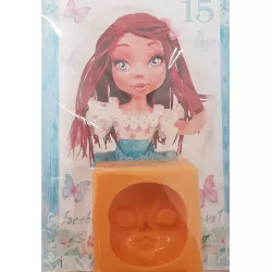Silikónová forma – tvar 3 × 3,5 cm - Galias Moulds