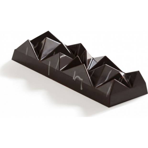 Polykarbonátová forma na čokoládu Serena mountains - Decora