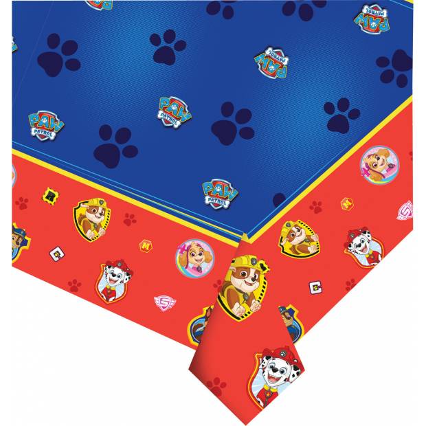 Obrus na párty 180 × 120 cm Paw Patrol plastový