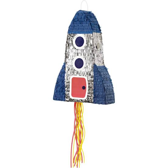 Piňata – raketa, 45,5 × 69,5 × 14 cm
