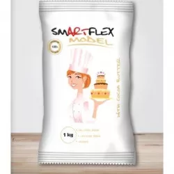 Smartflex Model s kakaovým maslom 1 kg v sáčku (Modelovacia hmota na torty) 0124 dortis - Smartflex