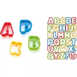 Tescoma Vykrajovátka Abeceda DELÍCIA KIDS (34 ks) 630925 - dortis