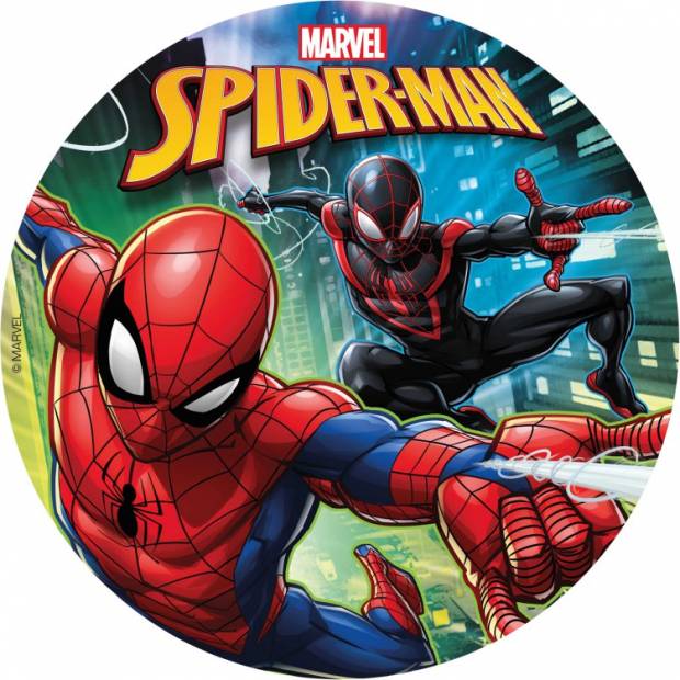 Spiderman jedlý papier 20cm - Dekora