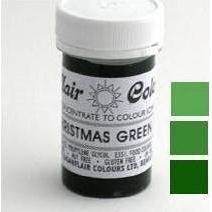 Sugarflair gélová farba (25 g) Vianočná zelená 1324 dortis - Sugarflair