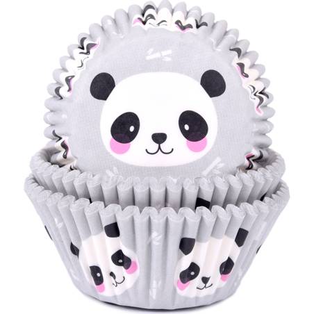 Košíky na muffiny Panda 50x33 mm - House of Marie