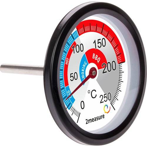 Rozsah teplomera na údenie a grilovanie 0 °C +250 °C - BIOWIN