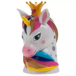 Pokladnička Jednorožec, 14,2 × 11,5 × 2,10 cm - Dekora