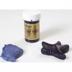 Gélová farba Sugarflair (25 g) Deep Purple 3027 tortám - Sugarflair