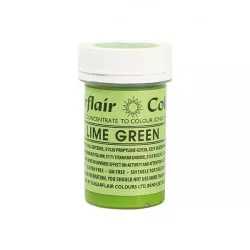 Gélová farba Sugarflair (25 g) Lime Green A141 tort is - Sugarflair