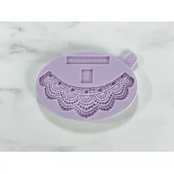 Silikónová forma Art Deco Filigree 12 × 4 cm - Karen Davies