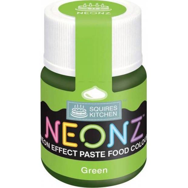 Neonzová gélová farba (20 g) zelená 38460 - dortis