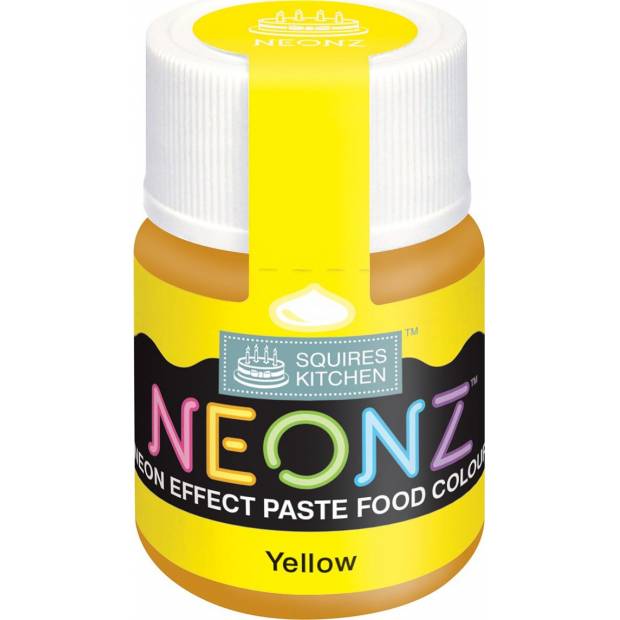 Neonzová gélová farba (20 g) žltá 38461 - dortis