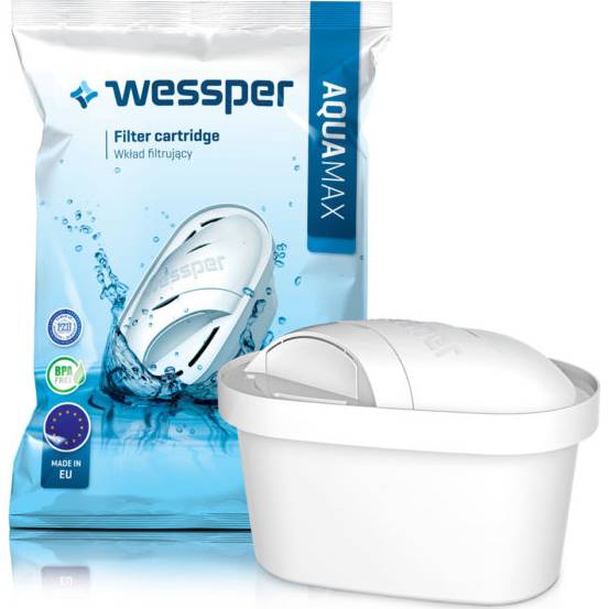 Vodný filter Aquamax 1 ks (kompatibilný s Brita Maxtra) - Wessper