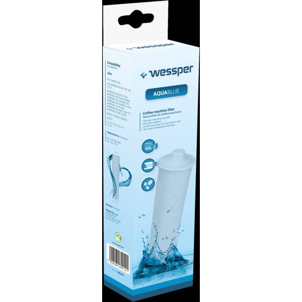 Vodný filter AquaBlue pre kávovary Jura alternatíva pre claris smart - Wessper