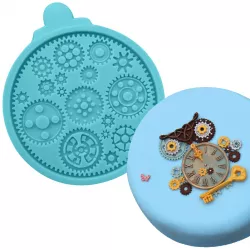 Silikónová forma – ozubené kolieska, priemer 10,5 cm - Cakesicq