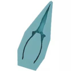Silikónová forma na kliešte 16 cm - Cakesicq