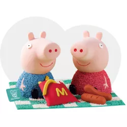 Silicone form for a big piglet Pepa 15x10 cm - Cakesicq