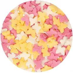 Cukrové zdobenie motýle 50 g - FunCakes