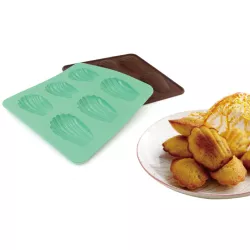 Silikónová forma na madlenky, priečna 18,5 × 19 cm - Cakesicq