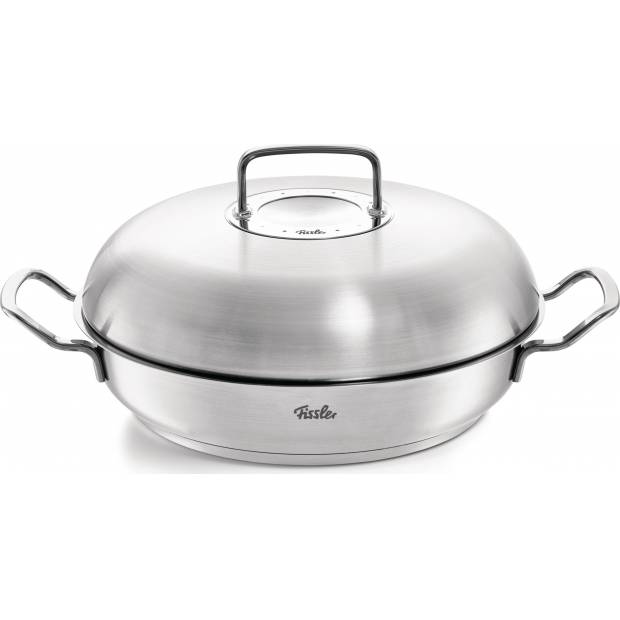 Nerezová servírovacia panvica s pokrievkou Pure-profi collection 28 cm - Fissler