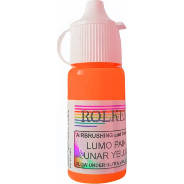 Neónová fluorescenčná gélová farba 15ml ARC chróm - Rolkem