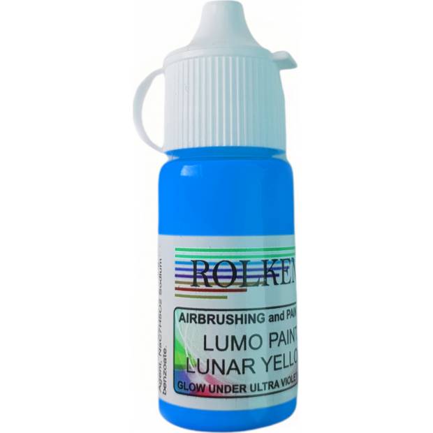 Neónová fluorescenčná gélová farba 15ml Comer Blue - Rolkem