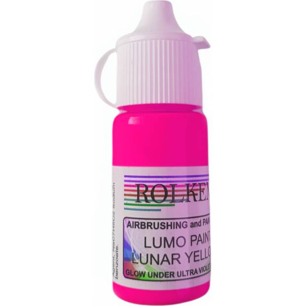 Neónová fluorescenčná gélová farba 15ml Pinkilicious - Rolkem