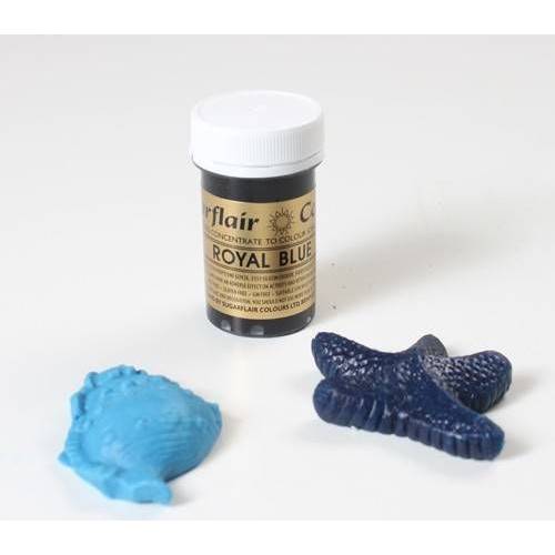 Gélová farba Sugarflair (25 g) Kráľovská modrá - Sugarflair