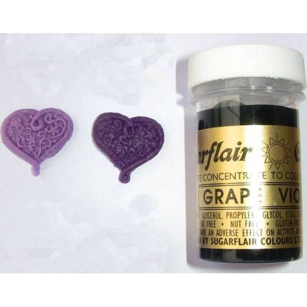 Gélová farba Sugarflair (25 g) Grape Violet - Sugarflair