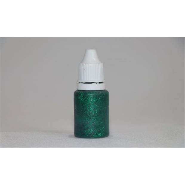 Glitrová povrchová gélová farba Luster Paint 15ml Emerald - Rolkem