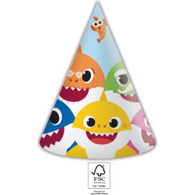 Baby Shark party klobúky - Procos