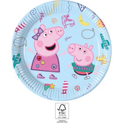 Papierový párty tanier 23cm Pepa Pig - Procos