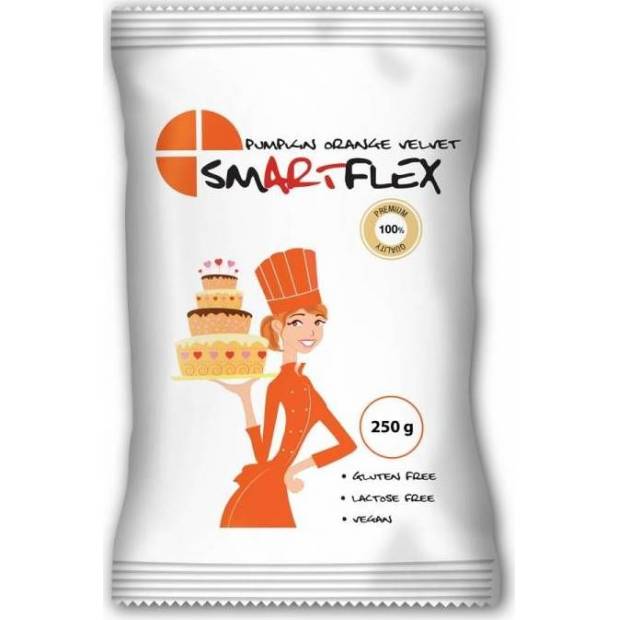Smartflex Pumpkin Orange Velvet Vanilla 0,25 kg vo vreci 0025 dortis - Smartflex