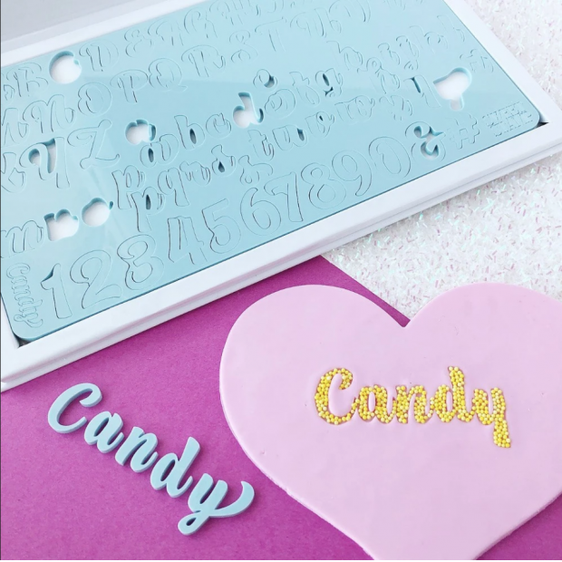 Vytláčacia abeceda Candy - Sweet Stamp