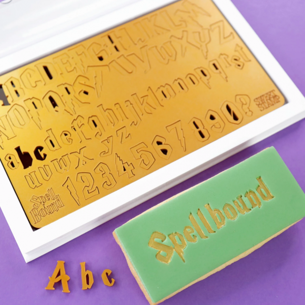 Vytlačiteľná abeceda Mini SpellBound - Sweet Stamp