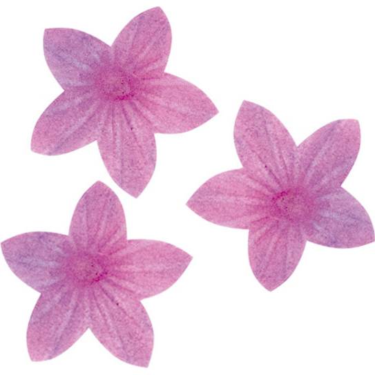 Jedlé papierové kvety 400ks 2cm fialové - Dekora