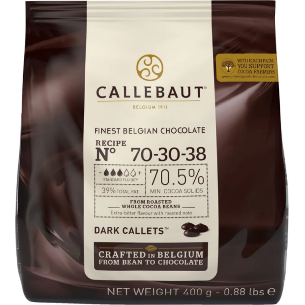 Horká čokoláda 70% 0,4kg - Callebaut