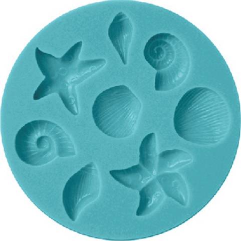 Silikónová forma na mušle - Cakesicq