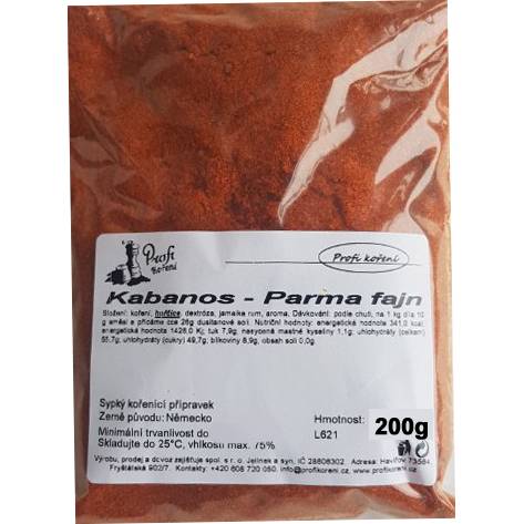 Kabanos - Parma jemné (200g) korenie - Koření
