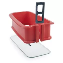 Rozkládacia forma 28x13 cm so sklennou základňou - Ibili
