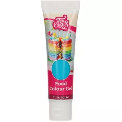 Gélová farba tyrkysová 30 g - FunCakes
