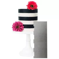 Štítok na okraje dortov large Stripes 23x9 cm - Cakesicq
